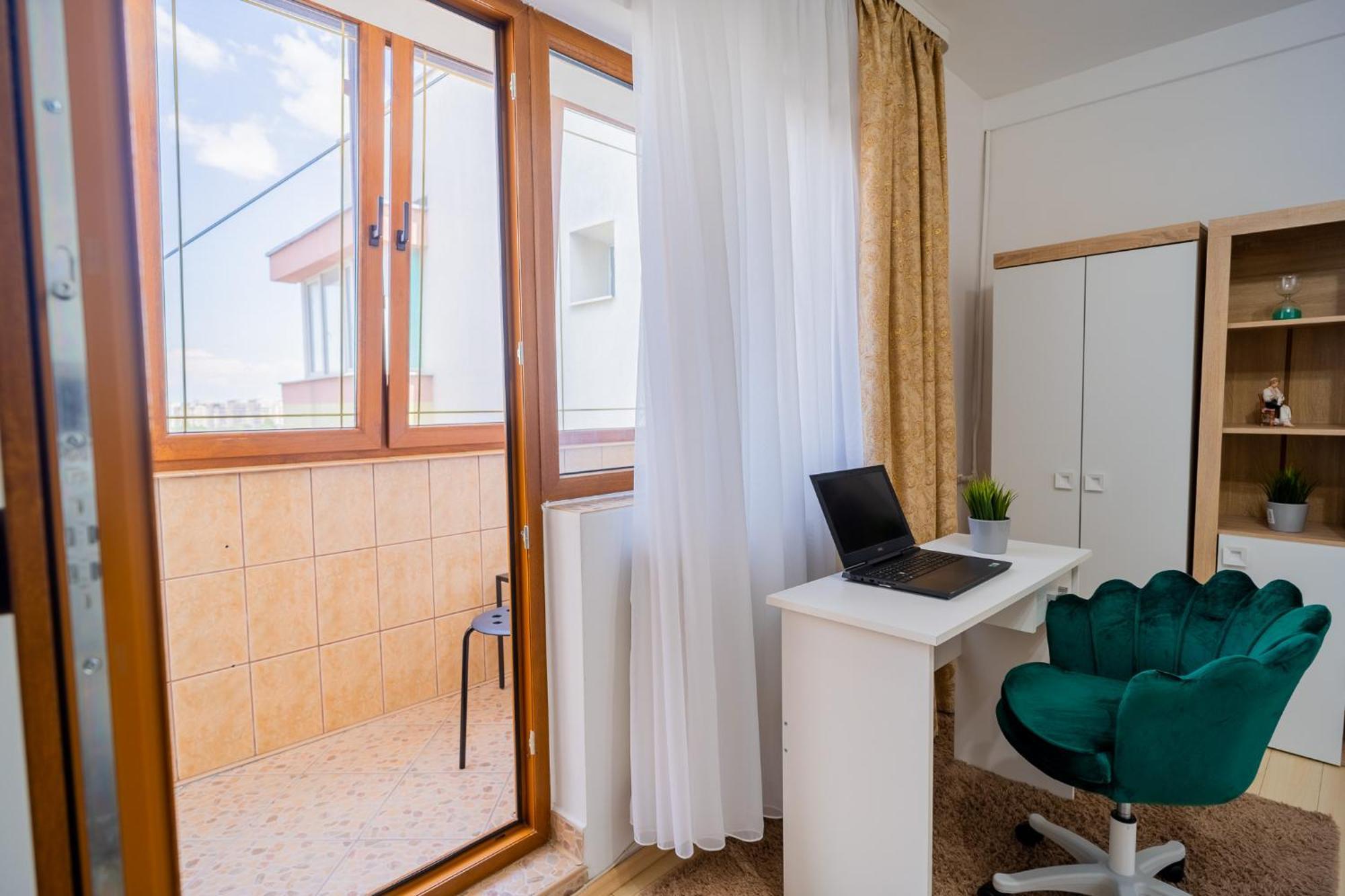 Serene 1Br Apartment With Workspace Bükreş Dış mekan fotoğraf